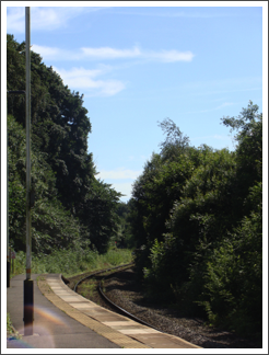 South towards Ambergate Junction