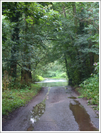 The ford, Rookery Lane, Hints (South)