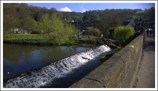 The Churnet at Oakamoor