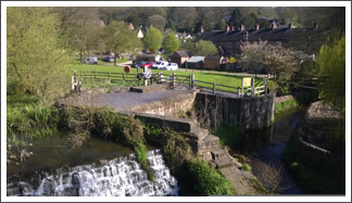 The Churnet at Oakamoor