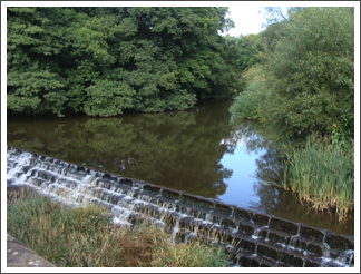 The Churnet at Oakamoor