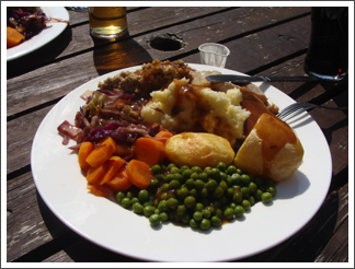 Now! There's a plateful to aspire to