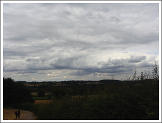 Market Bosworth from Ambion Hill