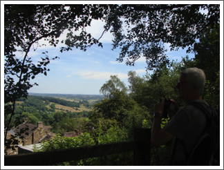 East from Crich