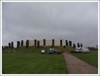 Still working on the memorial