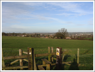 Up from Walton-on-Trent
