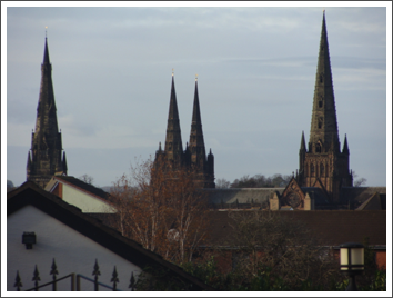 Four spires