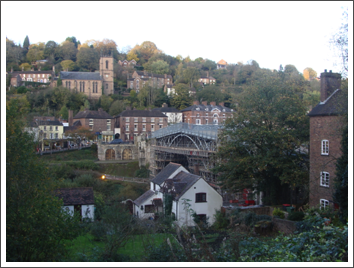 Ironbridge from Benthall Edge