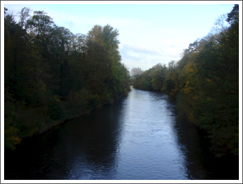 The Severn, North from the A4169 bridge