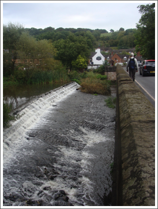 The Churnet at Oakamoor