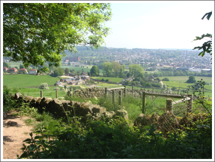 Belper from Chevin Mount