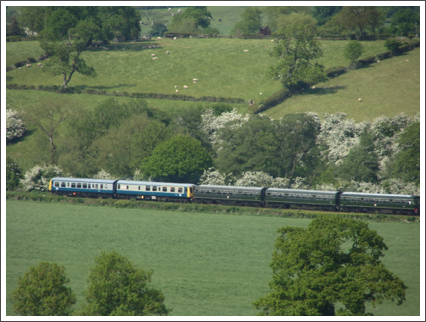 2 Car: Class 119 DMBC  - W51073 + Class 108 DMBS - E50599
3 Car: Class 101 DMBS - M50253 + Class 101 TSL - E59303 + Class 101 DMCL - E50170
