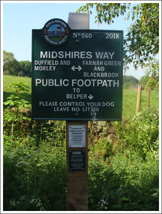 Thank you Peak & Northern Footpath Society