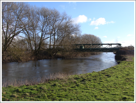 River Trent was up