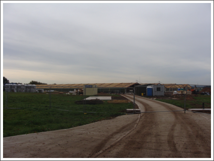 Chicken Sheds. Coming along.