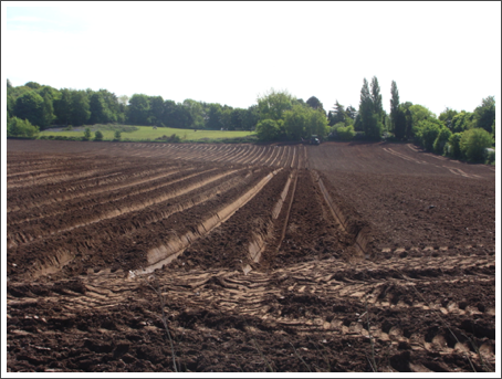 Deep furrows