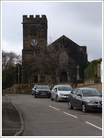 Timing point two. St Peter’s, Hartshorne