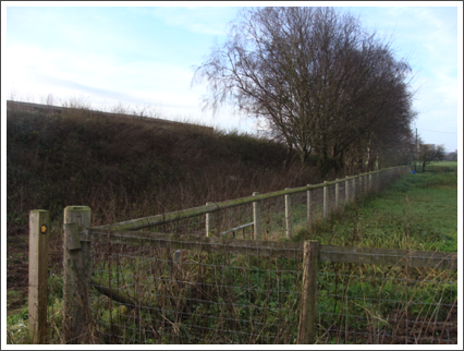The way around Pipe Ridware Hall Farm