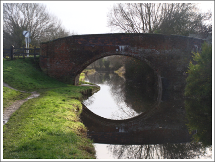 Mind the towpath under the bridge