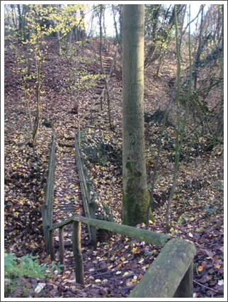 Camouflaged bridge of the day